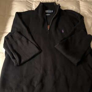 Men Cotton 1/4 zip